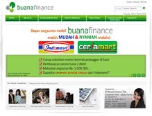 Tablet Screenshot of buanafinance.com